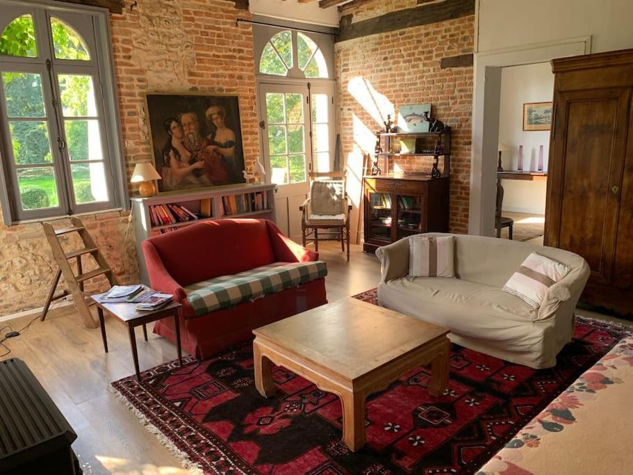 Saint-Pierre-du-Val Charmante Maison Dans Le Parc D'Un Chateau מראה חיצוני תמונה